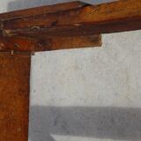 Antique kneading trough made of solid oak