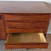 Teak enfilade "Paola" by Oswald Vermaercke published by V-Form, 1950s/60s.