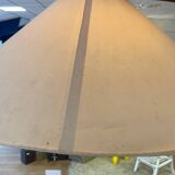 Luna walnut arc floor lamp by Natuzzi, 1990s