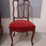Chaise liégeoise de style Louis XV