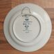 Assiette decorative ancienne Delft blauw
