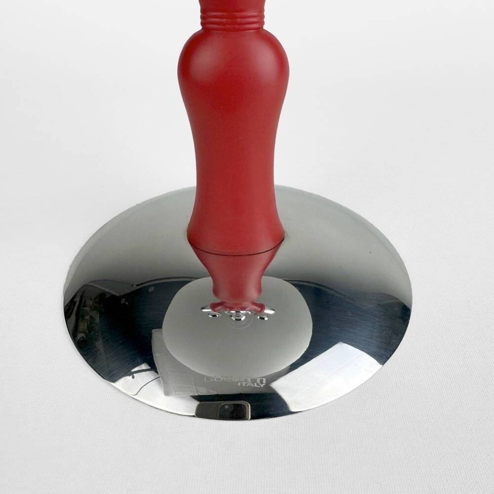 Bugatti chrome and glass designer pocket emptier