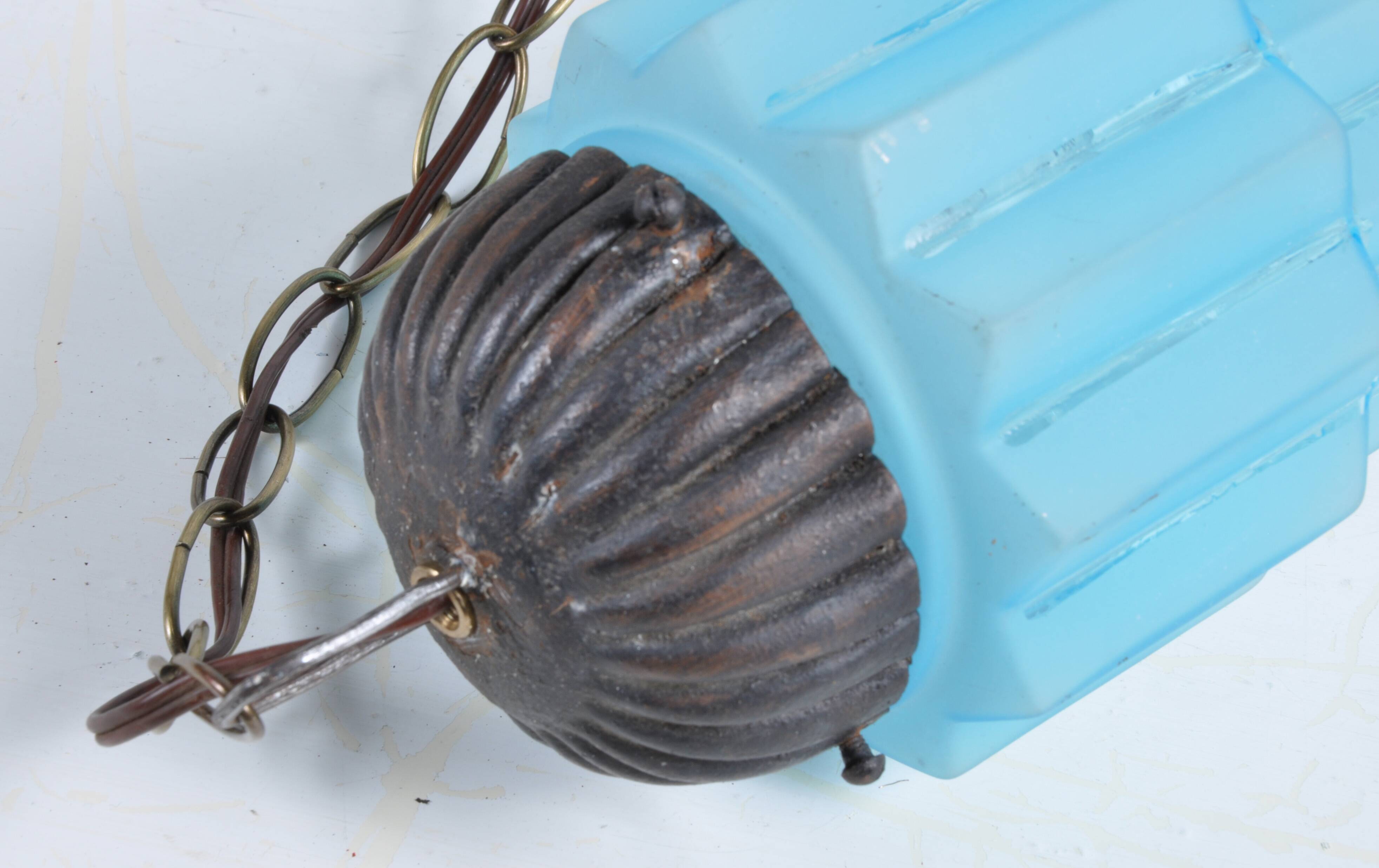 1930s Art Deco pendant light