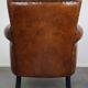 Correct and comfortable sheep leather armchair/armchair with a beautiful finish