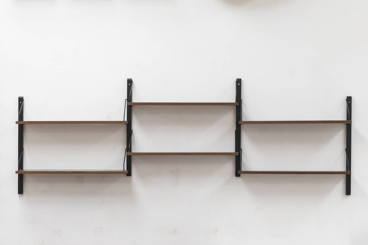 3-bay wall unit by Poul Cadovius, Denmark, 1960s