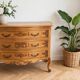 Louis XV curved bow commode style