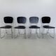 Alu-Flex Dining Chairs by Armin Wirth, 1960s, Set of 4