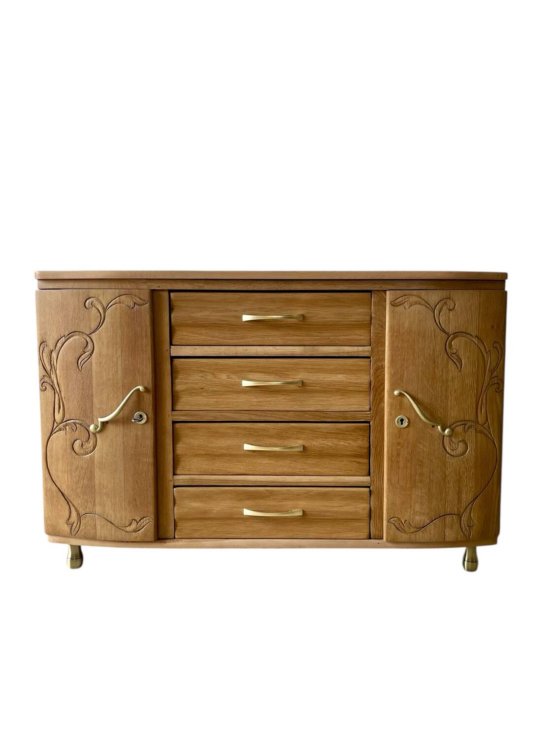 Vintage chest of drawers, 1930s, renovated