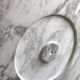Angelo Mangiarotti white marble dining table model M1