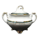 Rococo sugar bowl, porcelain, Poland, 1970s