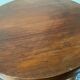 Tabouret en bois verni