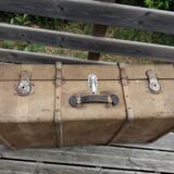 Old travel trunk