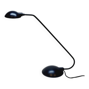 Vintage Mid Century Design Desk Table Lamp Nuova Veneta Lumi Italy Black