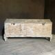 Large Antique 19th Century Continental Painted Pine Blanket Chest | Antique