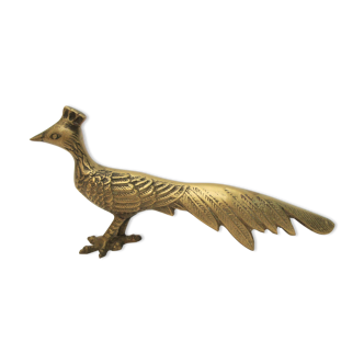 Peacock statuette