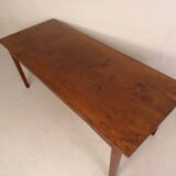 Antique oak French dining table