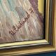 Original Swedish Oil on Panel – “Street Scene” by U. Ekshard – Signed – Dated 1971 – Vintage & Framed