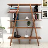 New Scandinavian style wooden bookshelf