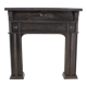 Antique Oak Fireplace Mantel
