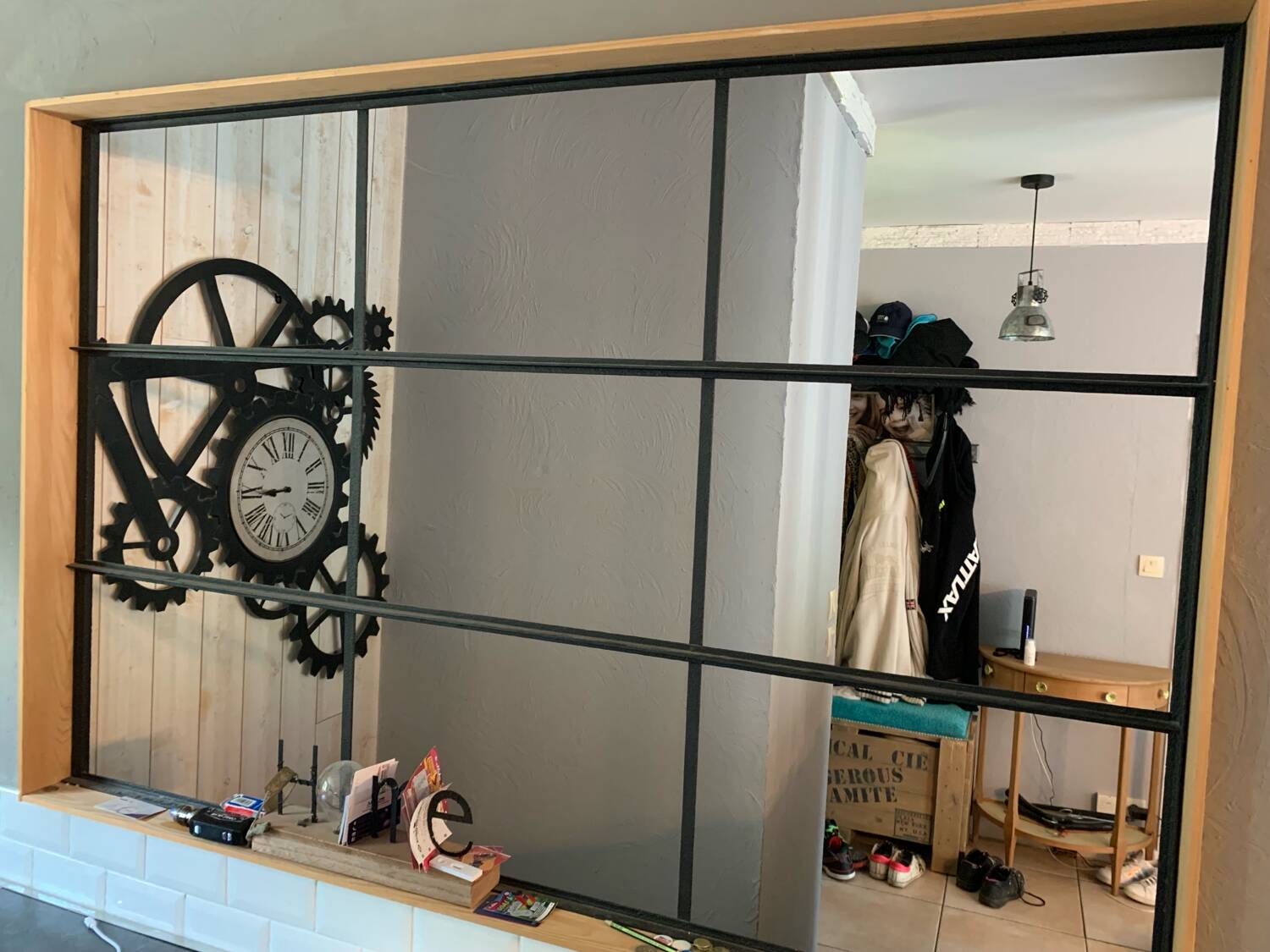 Old industrial glass roof 1920s-1930s