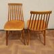 Set de 4 chaises scandinaves type "Stockholm"