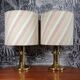 Pair of vintage Hoffknecht light lamps