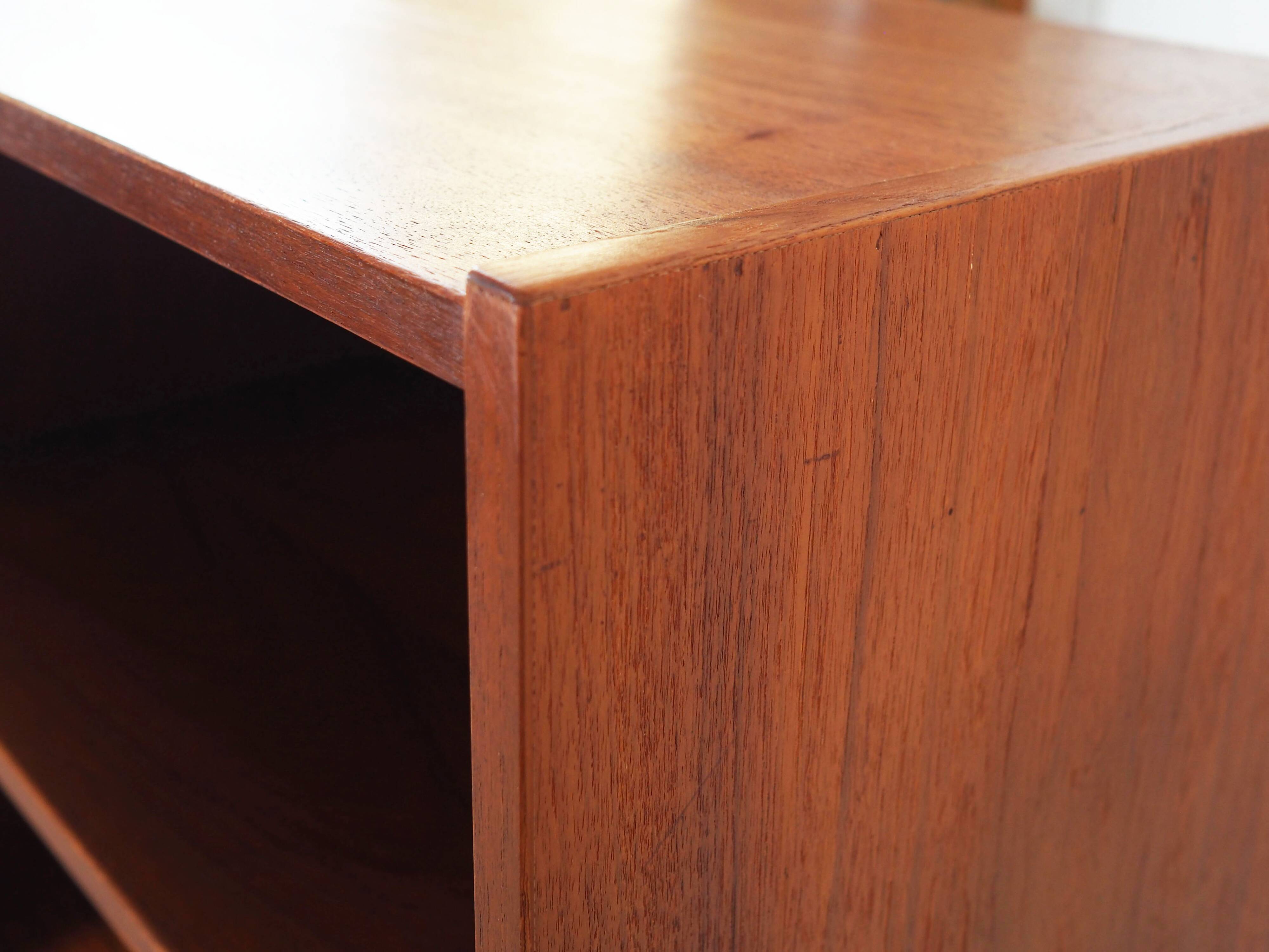 Teak bookcase, Danish design, 1970s, production: Denmark