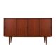 Buffet en teck, design danois, années 1970, fabricant : Omann Jun