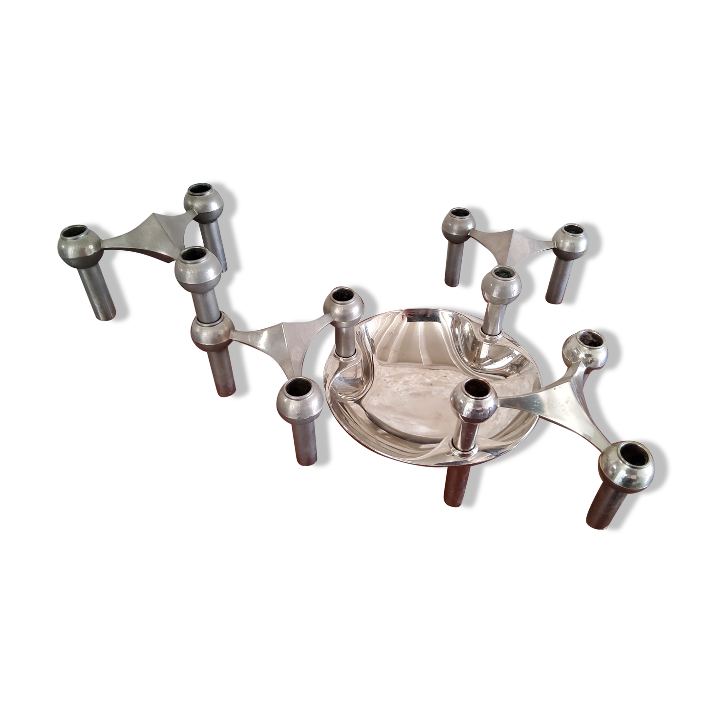 Nagel 1970 modular candle holders and cups