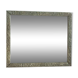 Mirror Carved gilded stucco wood frame patinated dpmc 0923237