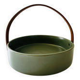 Plateau scandinave anse en cuir