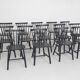 Poul M. Volther J46 spindle back chair for FDB Mobler, Denmark, 1956