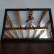 Miroir publicitaire Johnnie Walker - Déco bar vintage - 32 x 22