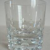 6 heavy crystal whisky glasses JG Durand