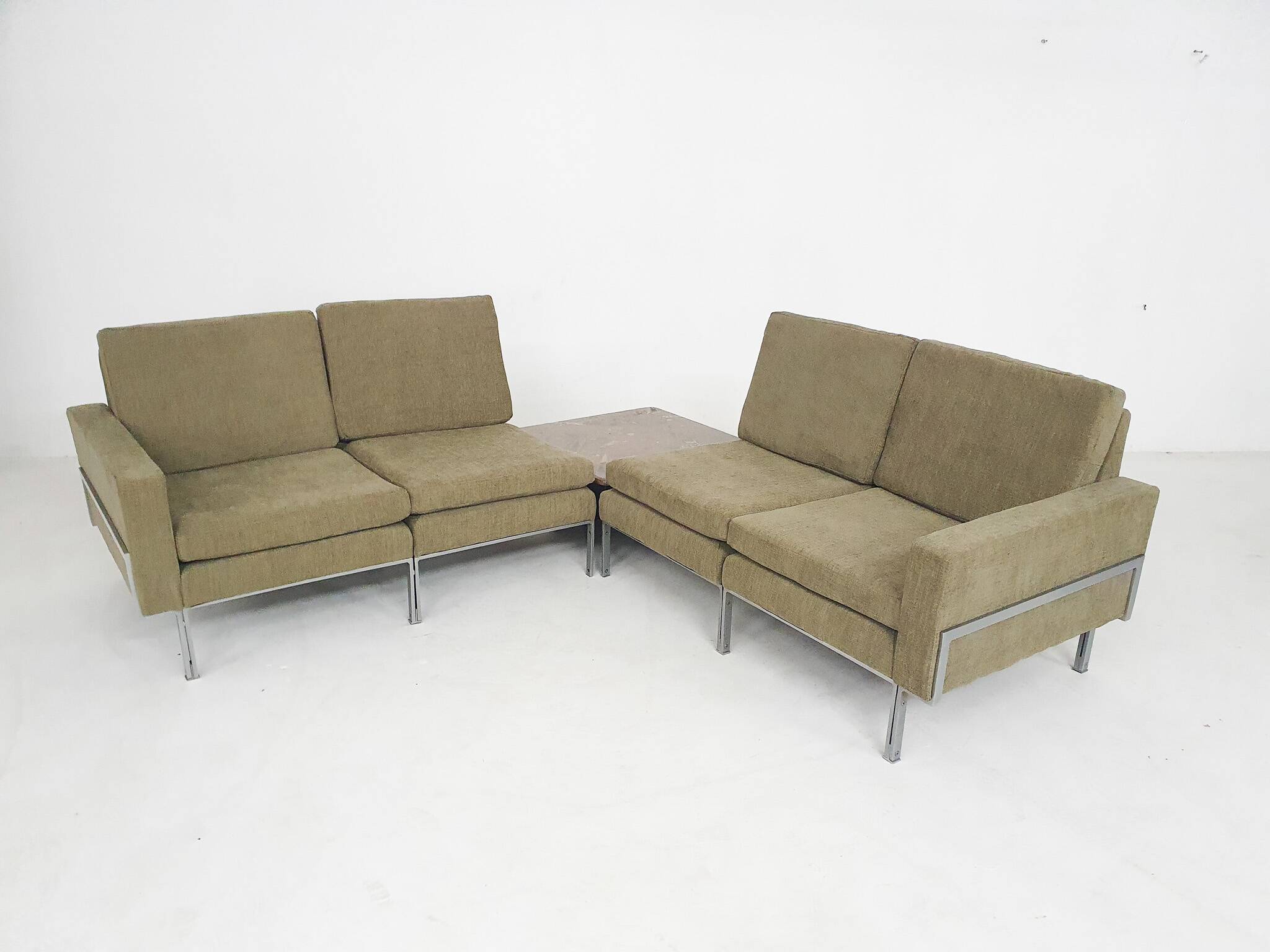 Modular 4-seater sofa, attrb. to Florence Knoll, Germany 1960's