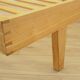 Ash bed, Danish design, 1970s, made in Denmark