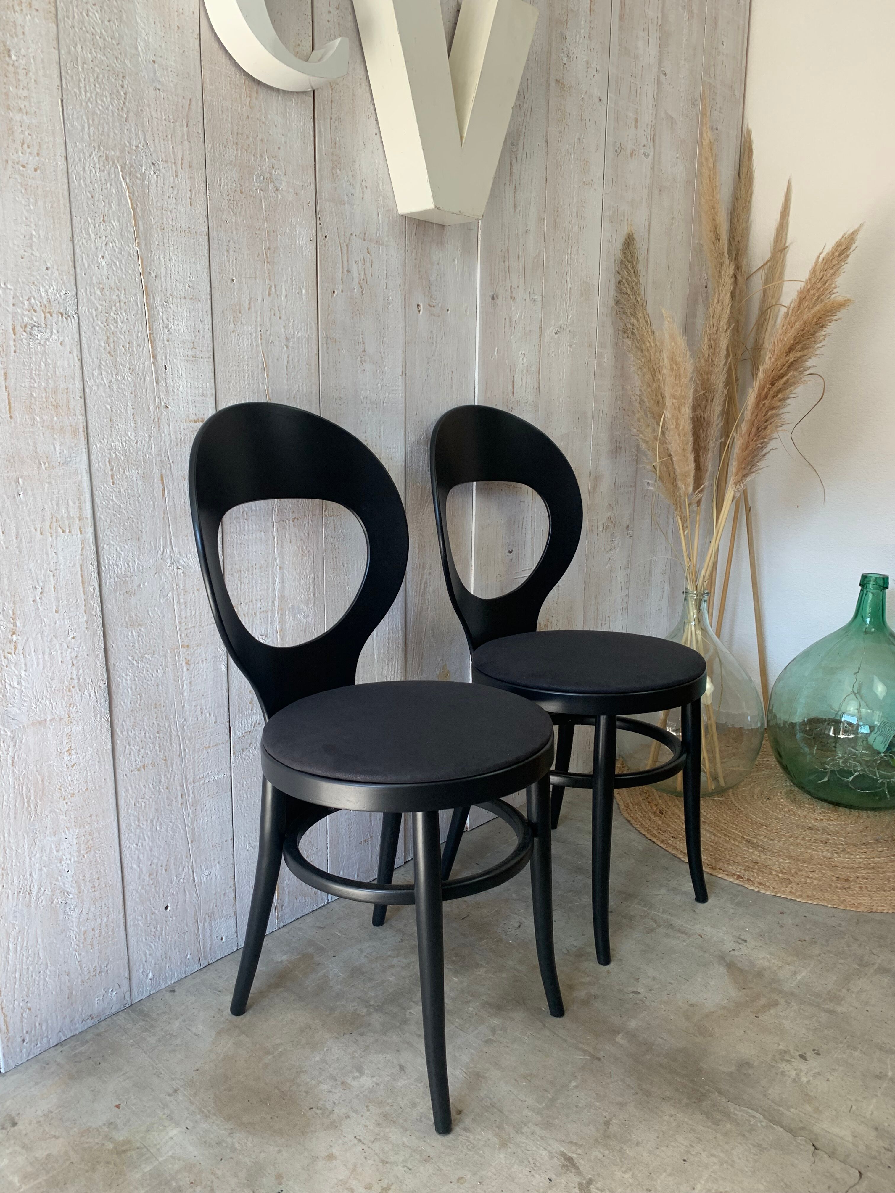 Pair of Baumann chairs