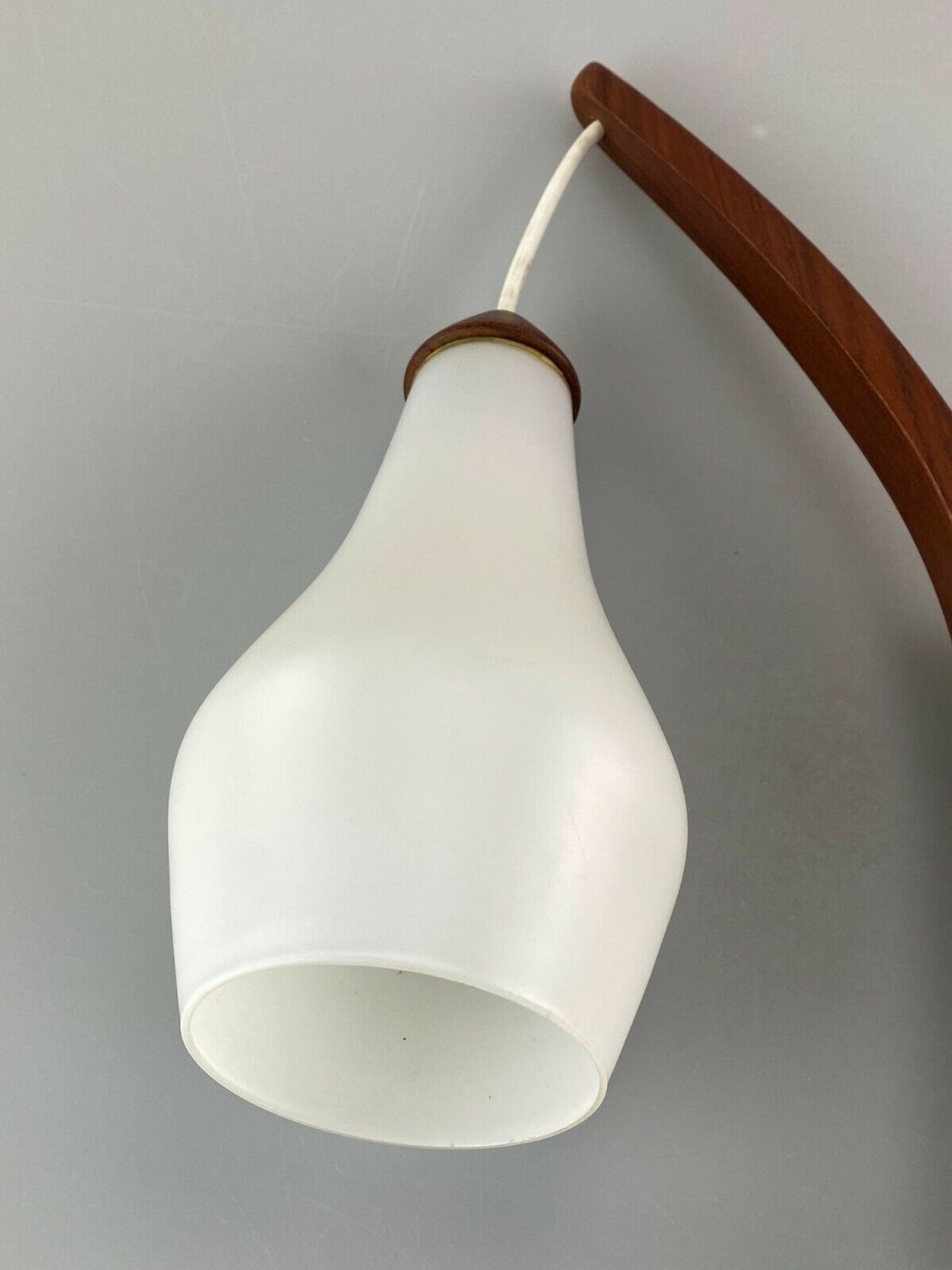 60s 70s lamp teak light wall lamp Uno & Östen Kristiansson Luxus 60s