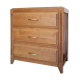Commode 3 tiroirs Art déco