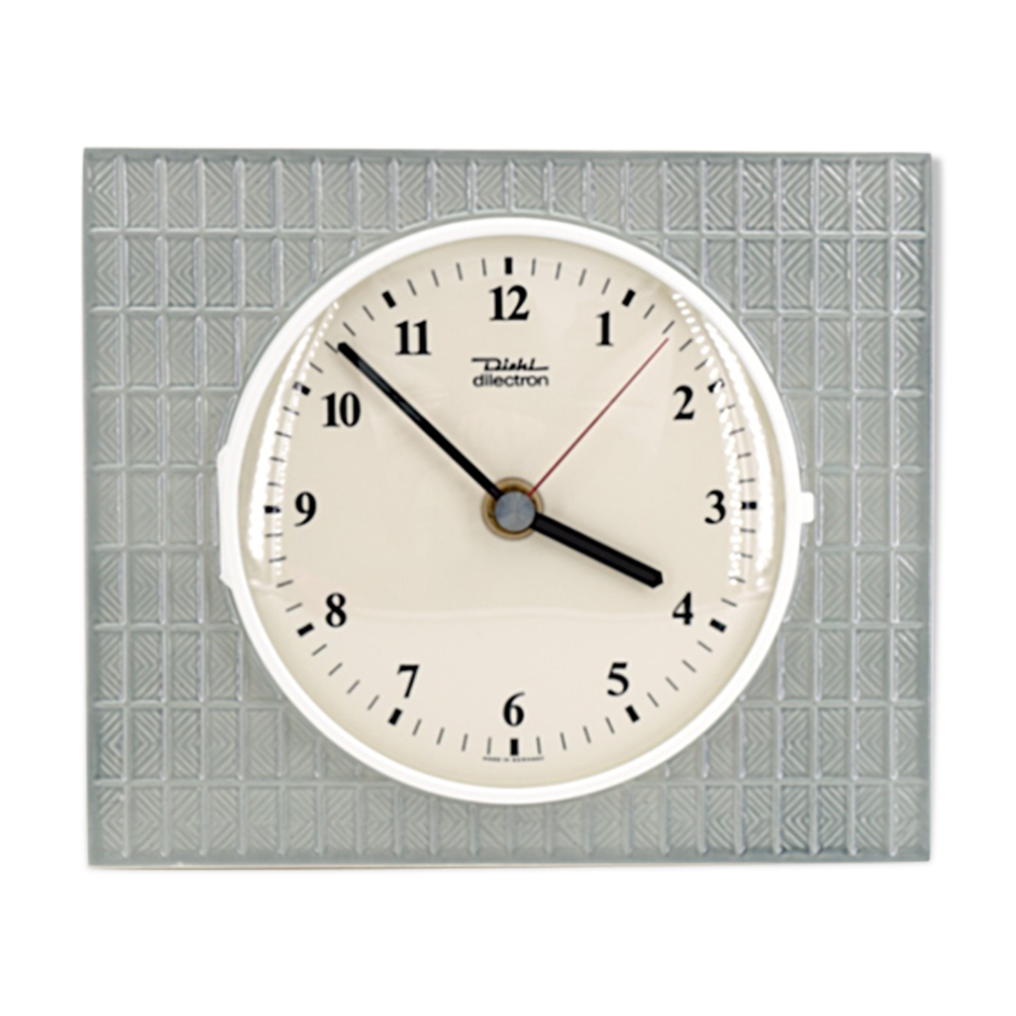 Diehl 60s grey ceramic wall clock