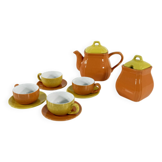 Ceramic tea set by Naj Oleari, 1980
