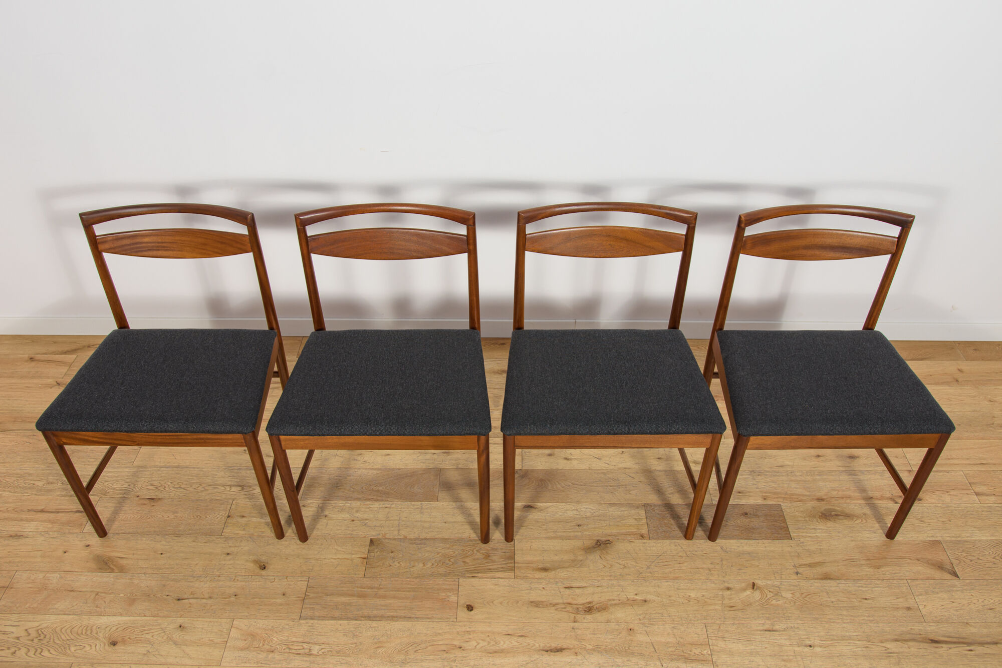 Mid-Century Model 9513 Dining Chairs by Tom Robertson for A.H. McIntosh & Co., United Kingdom, 1970s, Set of 4