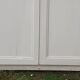 Pair of 19th-century cupboard doors and their frame (1st), woodwork