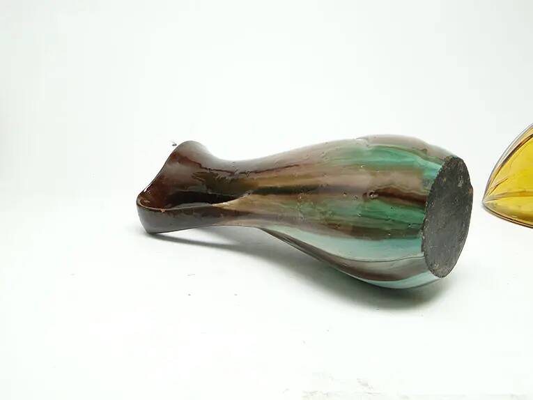 Vase, mid-century modern, ceramic, Poland, 1970s