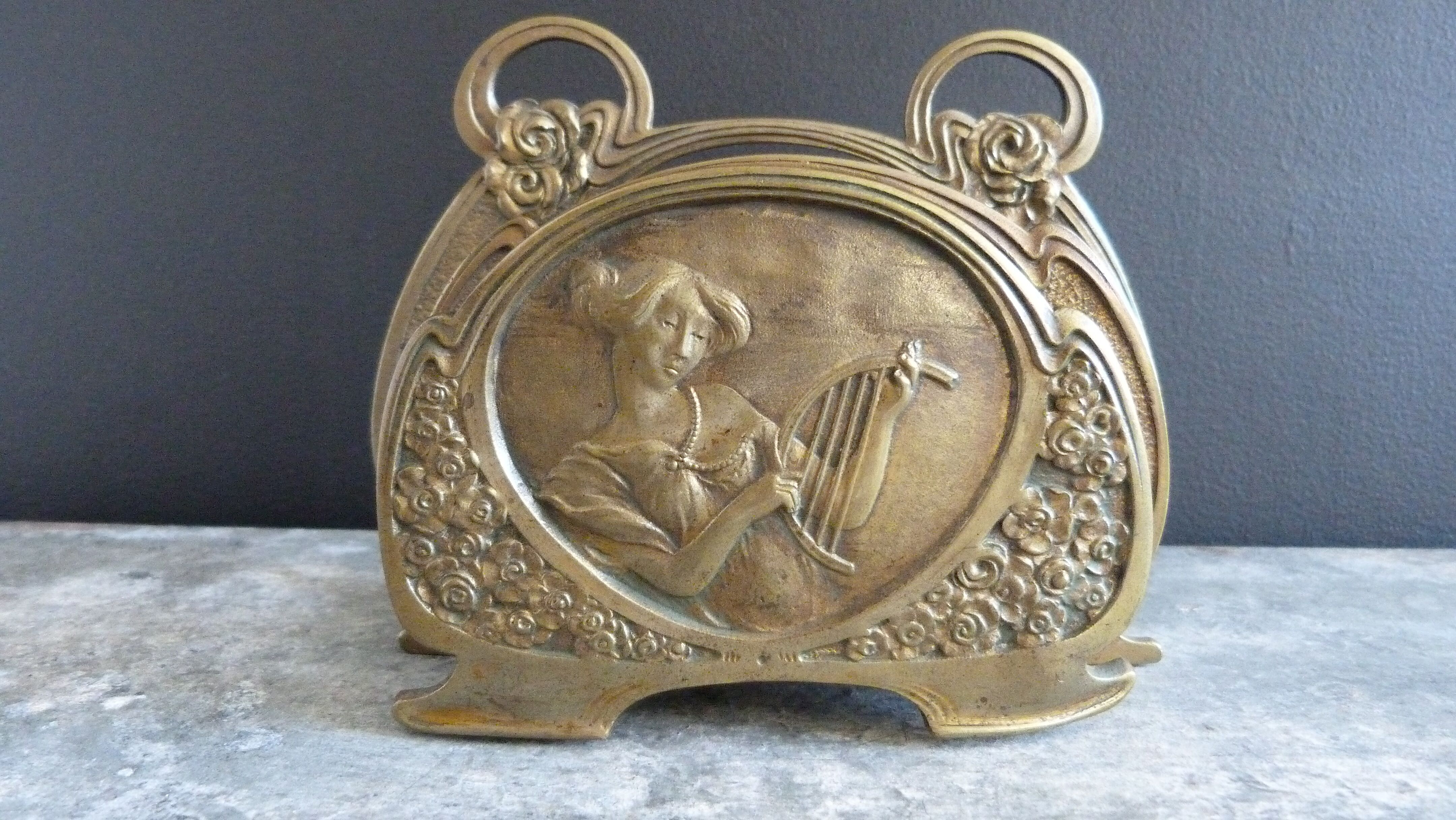 Mail door art nouveau 1900