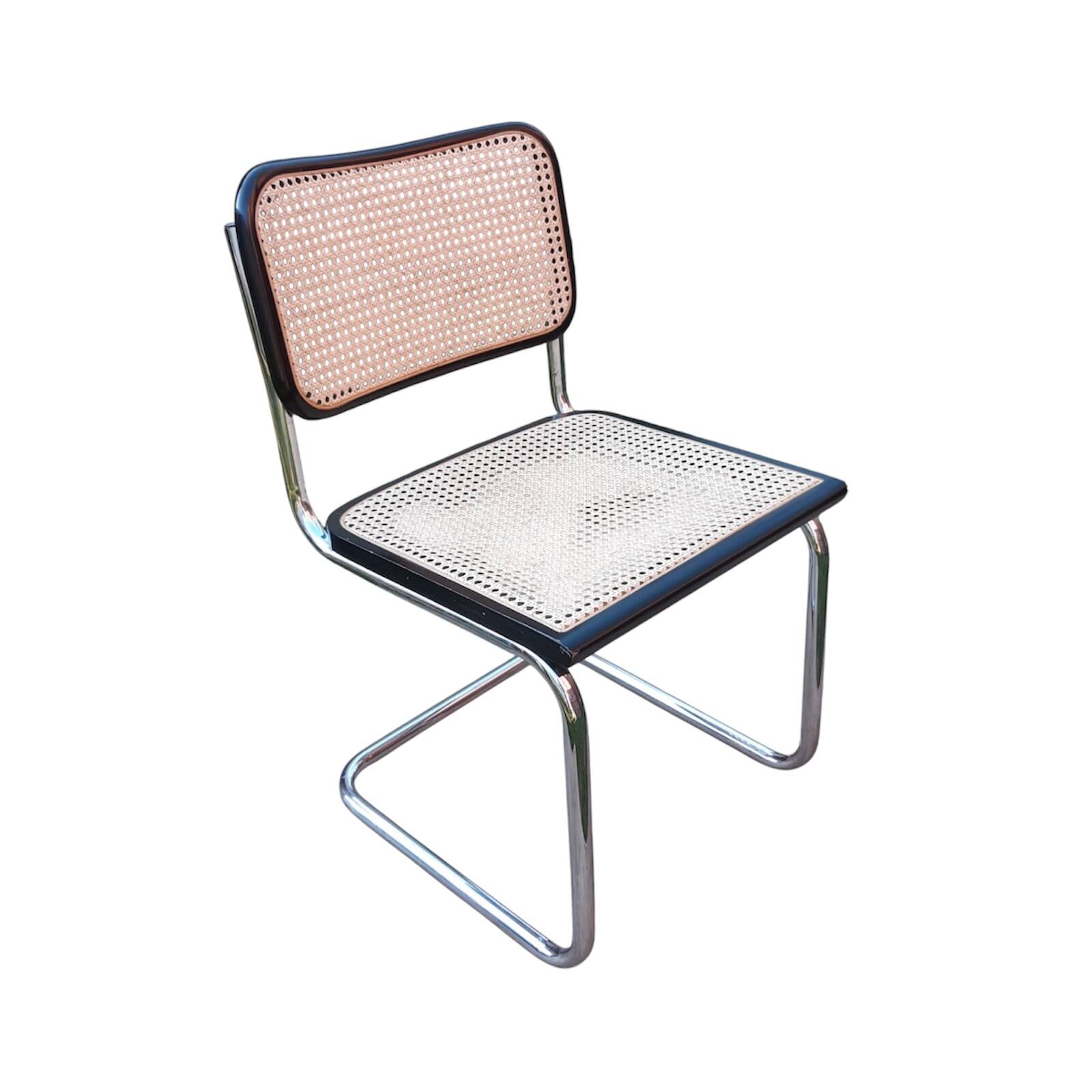 Cesca chair in solid wood and natural cane