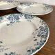 Flat plates made of St Amand Marie-Louise ironstone.