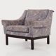 Fauteuil en hêtre, design danois, années 1960, production : Danemark