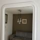 Mirror louis philippe at the end of 19th. 150x100. white.