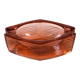 Glass ashtray, Italian design, 1960s, made in Italy